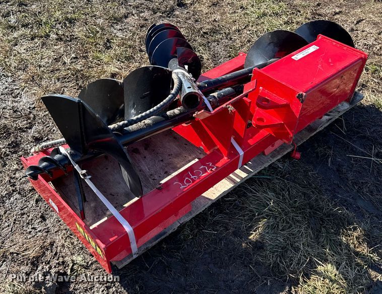 image for item EN0148 Miva skid steer auger