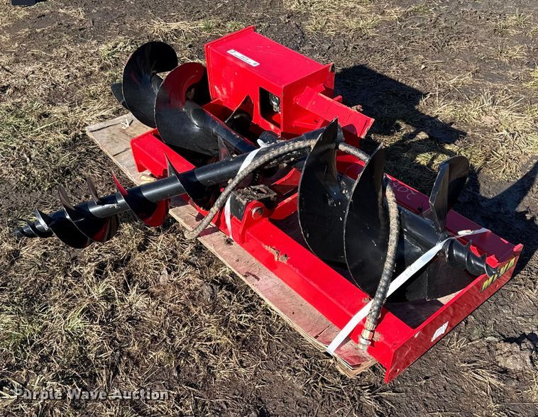 image for item EN0148 Miva skid steer auger