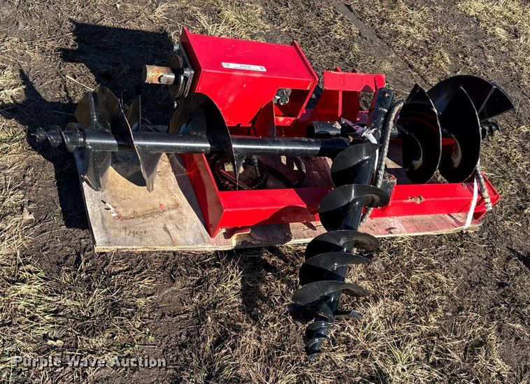 image for item EN0148 Miva skid steer auger