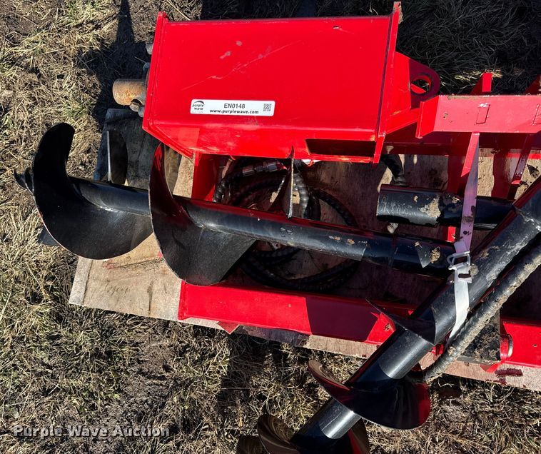 image for item EN0148 Miva skid steer auger