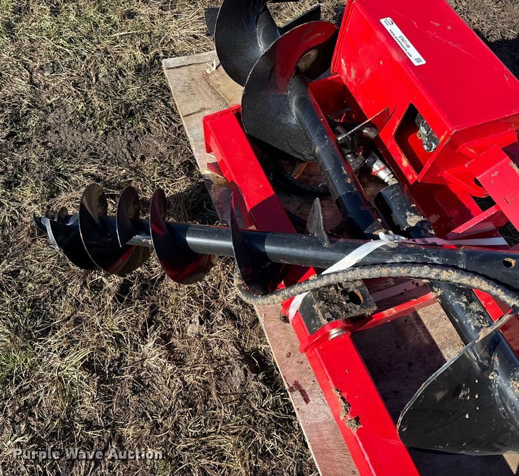 image for item EN0148 Miva skid steer auger