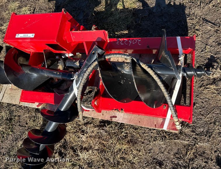 image for item EN0148 Miva skid steer auger