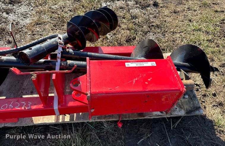 image for item EN0148 Miva skid steer auger