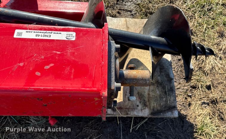 image for item EN0148 Miva skid steer auger