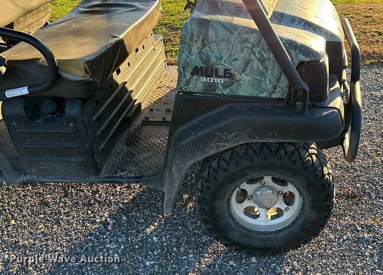 image for item EN5913 2007 Kawasaki Mule 3010 utility vehicle