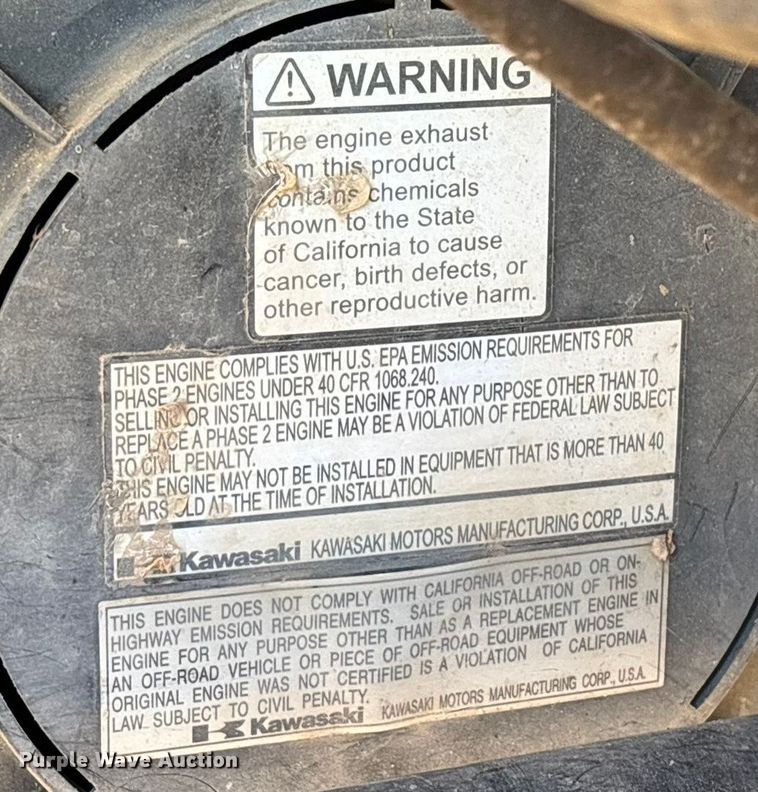 image for item EN5913 2007 Kawasaki Mule 3010 utility vehicle