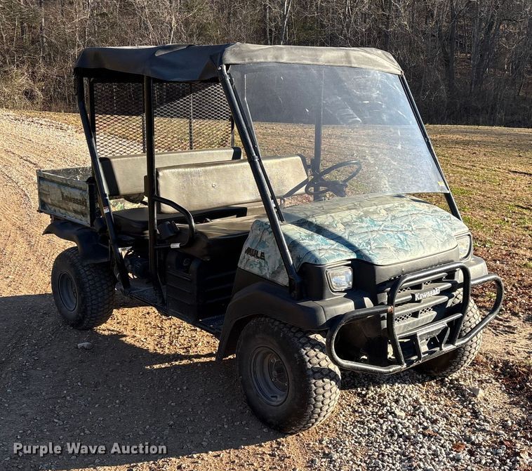 image for item EN5914 2005 Kawasaki Mule 3010 utility vehicle