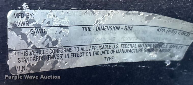 image for item EN5917 Bad Boy Buggies BB-AMS4 golf cart