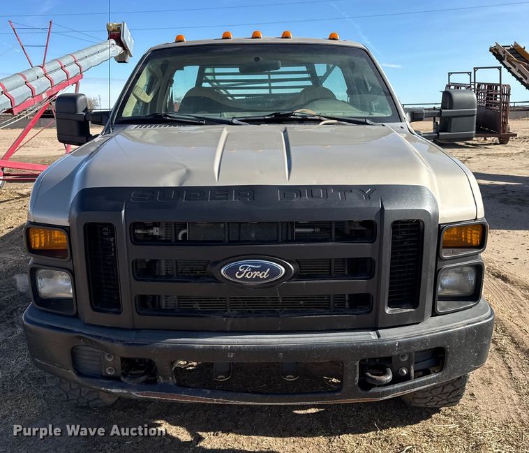 image for item EP2708 2008 Ford F350 flatbed pickup truck