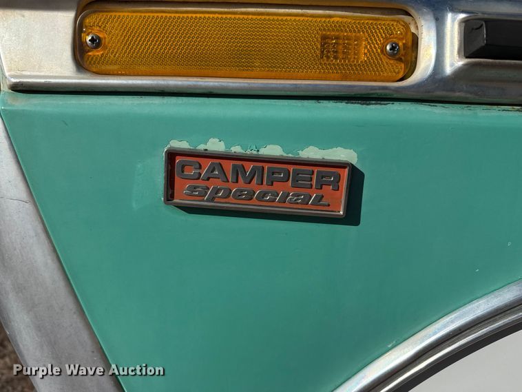 image for item EP2734 1977 Ford F350 Ranger Camper Special pickup truck