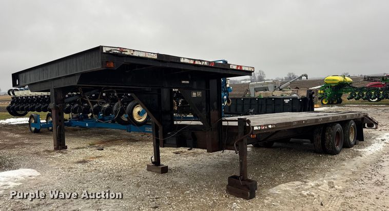 image for item ER0356 2003 JAMAR TA825GS drop deck equipment trailer