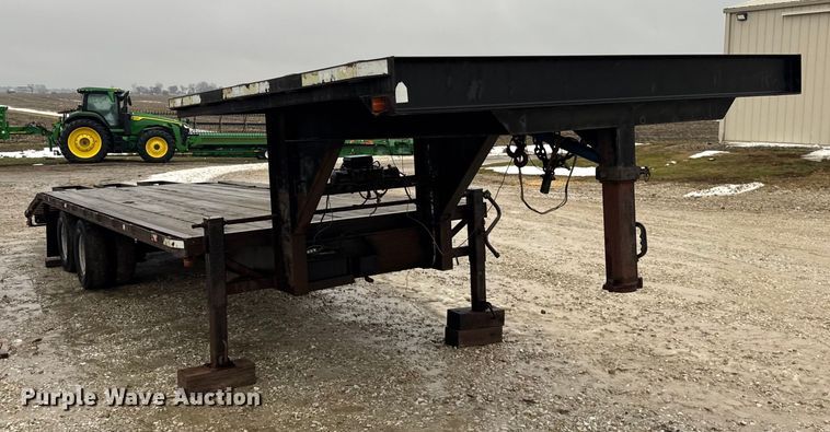 image for item ER0356 2003 JAMAR TA825GS drop deck equipment trailer