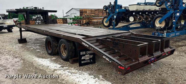 image for item ER0356 2003 JAMAR TA825GS drop deck equipment trailer