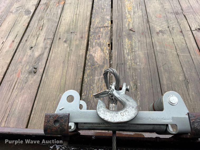 image for item ER0356 2003 JAMAR TA825GS drop deck equipment trailer