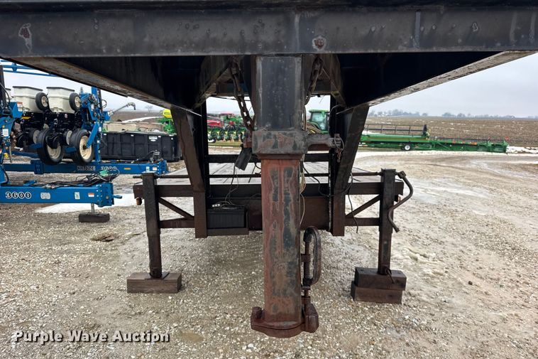 image for item ER0356 2003 JAMAR TA825GS drop deck equipment trailer