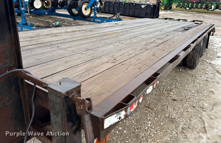 image for item ER0356 2003 JAMAR TA825GS drop deck equipment trailer