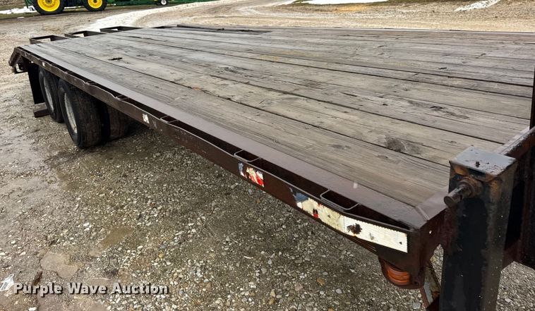 image for item ER0356 2003 JAMAR TA825GS drop deck equipment trailer