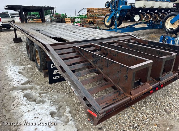 image for item ER0356 2003 JAMAR TA825GS drop deck equipment trailer