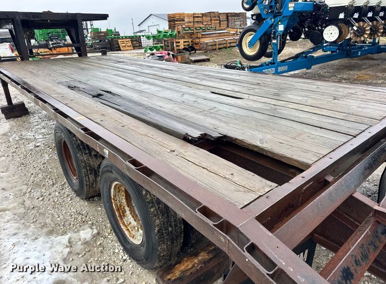 image for item ER0356 2003 JAMAR TA825GS drop deck equipment trailer