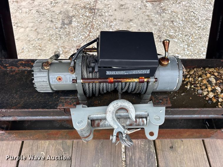 image for item ER0356 2003 JAMAR TA825GS drop deck equipment trailer