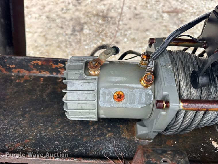 image for item ER0356 2003 JAMAR TA825GS drop deck equipment trailer