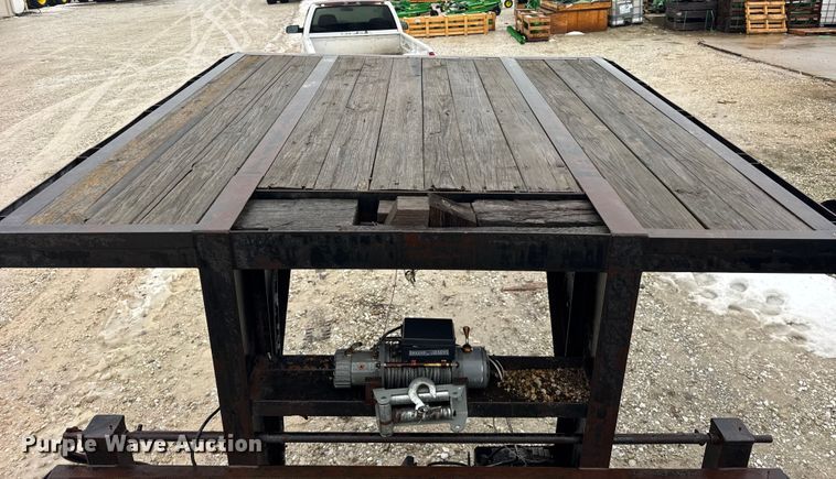 image for item ER0356 2003 JAMAR TA825GS drop deck equipment trailer