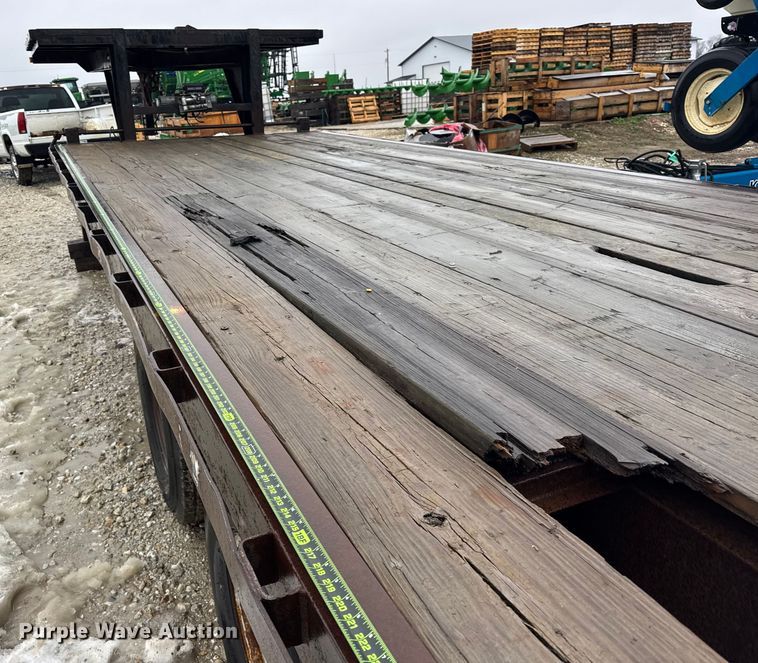 image for item ER0356 2003 JAMAR TA825GS drop deck equipment trailer