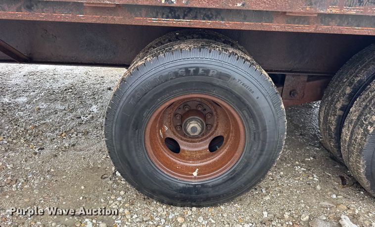 image for item ER0356 2003 JAMAR TA825GS drop deck equipment trailer