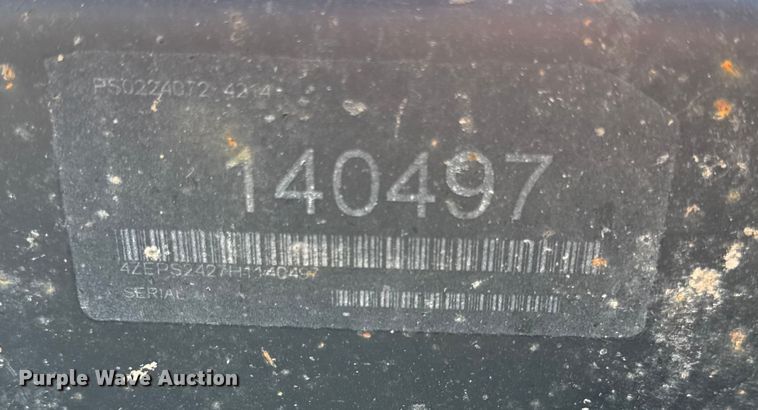 image for item ER0361 2017 Load Trail equipment trailer