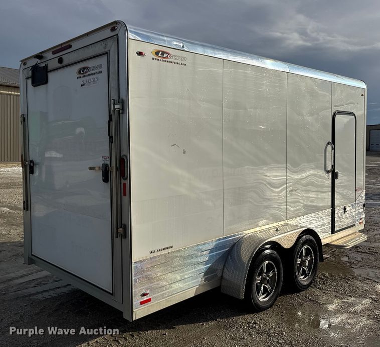 image for item ER0362 2019 Legend Manufacturing 719DVNTA35 enclosed cargo trailer