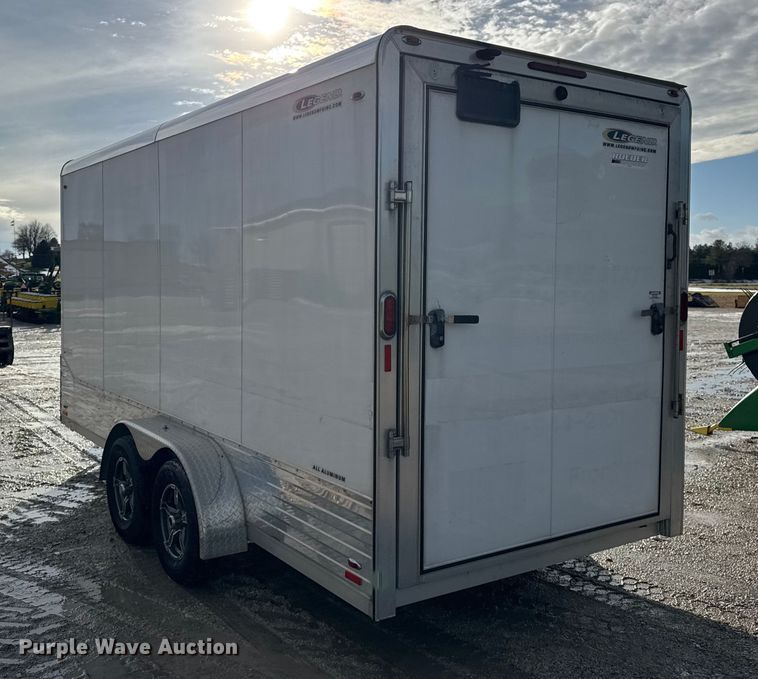 image for item ER0362 2019 Legend Manufacturing 719DVNTA35 enclosed cargo trailer
