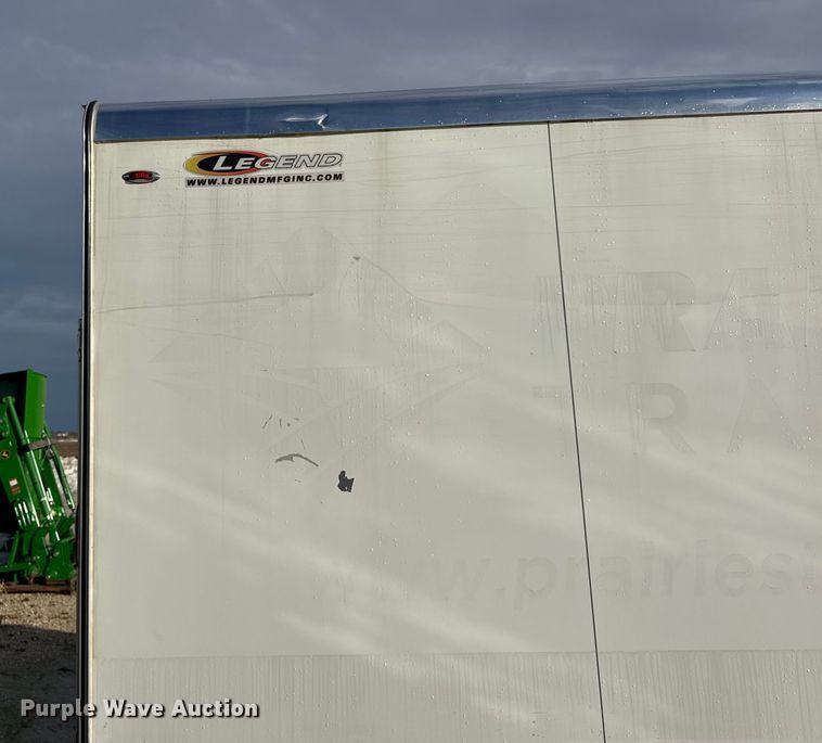 image for item ER0362 2019 Legend Manufacturing 719DVNTA35 enclosed cargo trailer