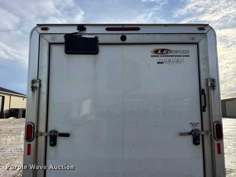 image for item ER0362 2019 Legend Manufacturing 719DVNTA35 enclosed cargo trailer