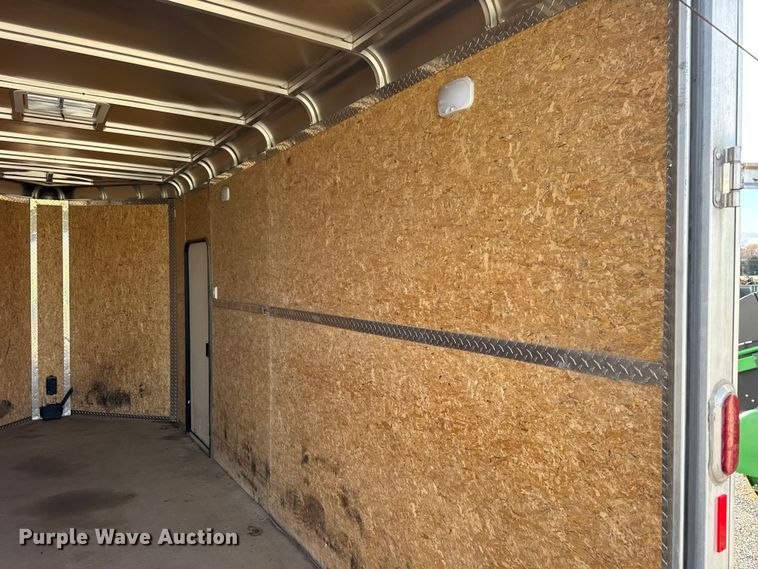 image for item ER0362 2019 Legend Manufacturing 719DVNTA35 enclosed cargo trailer