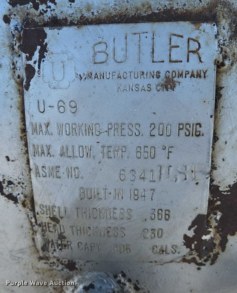 image for item ES2575 Butler propane tank