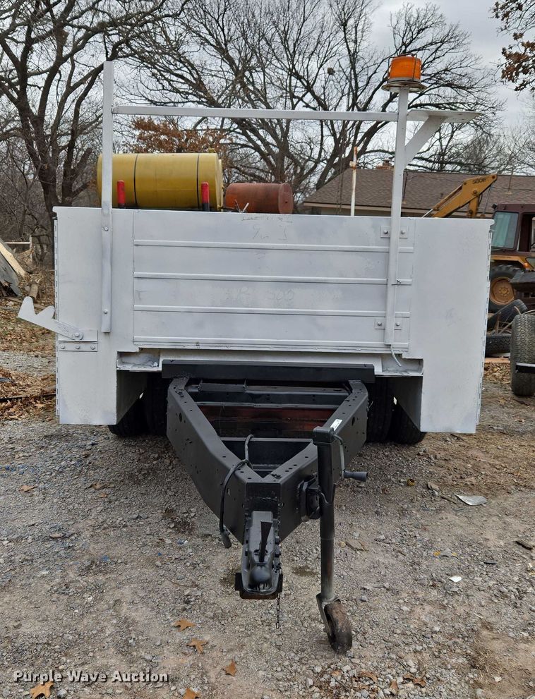 image for item ET5447 Shop built utility trailer