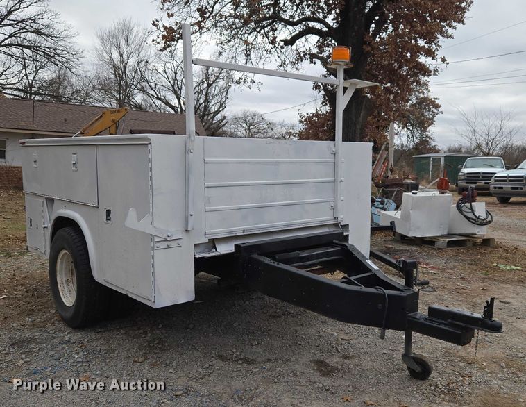 image for item ET5447 Shop built utility trailer