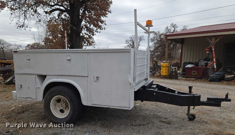 image for item ET5447 Shop built utility trailer