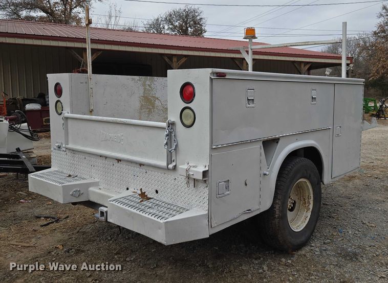 image for item ET5447 Shop built utility trailer