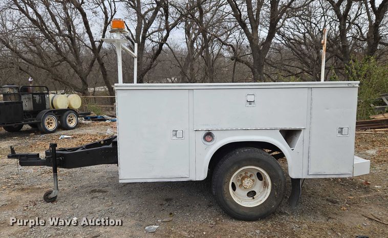 image for item ET5447 Shop built utility trailer