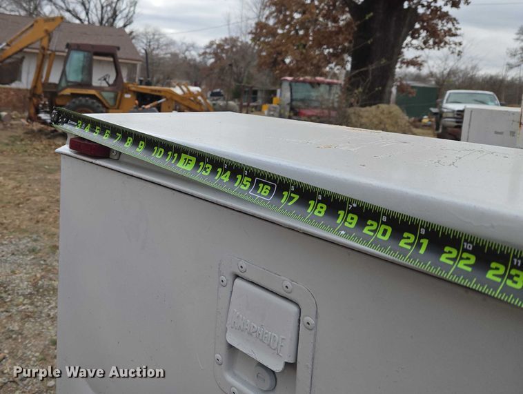 image for item ET5447 Shop built utility trailer
