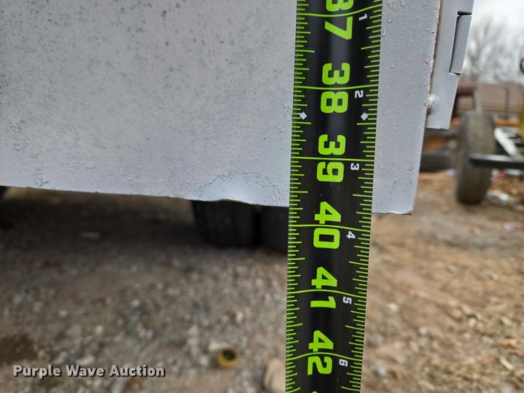 image for item ET5447 Shop built utility trailer