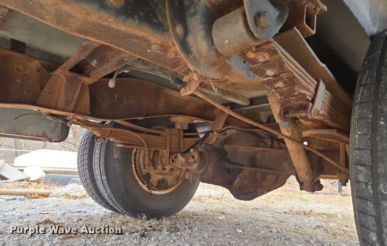 image for item ET5447 Shop built utility trailer