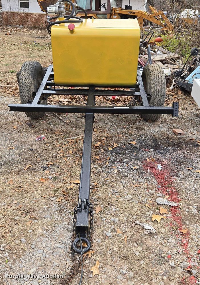 image for item ET5448 Shop built fuel tank trailer