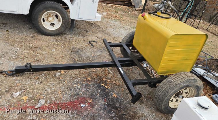 image for item ET5448 Shop built fuel tank trailer