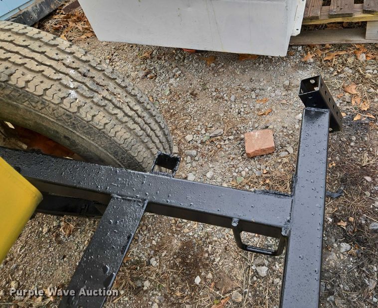 image for item ET5448 Shop built fuel tank trailer