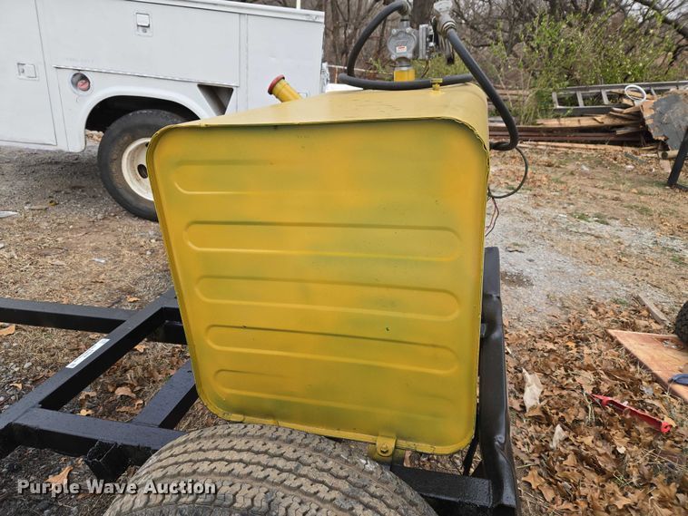 image for item ET5448 Shop built fuel tank trailer