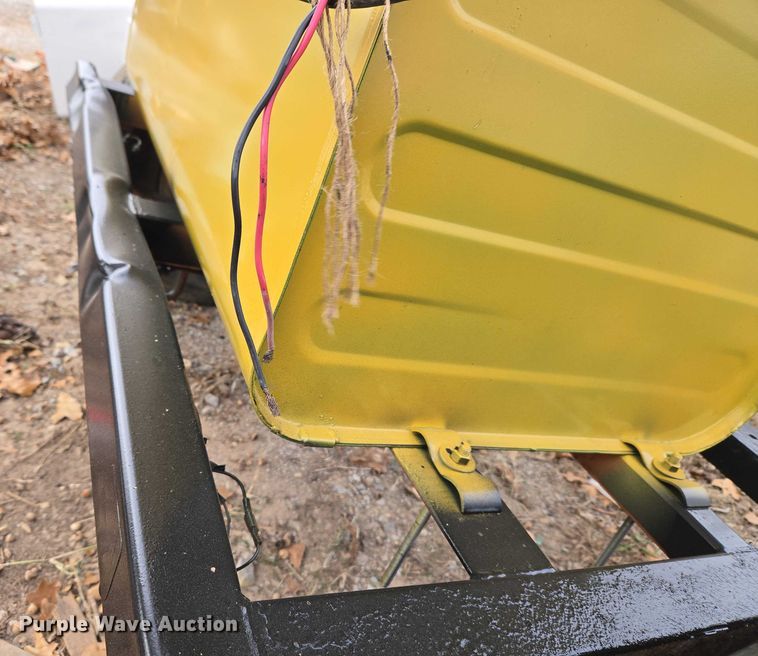 image for item ET5448 Shop built fuel tank trailer