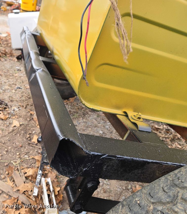 image for item ET5448 Shop built fuel tank trailer