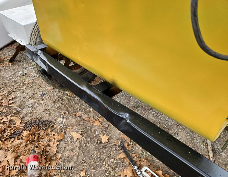image for item ET5448 Shop built fuel tank trailer